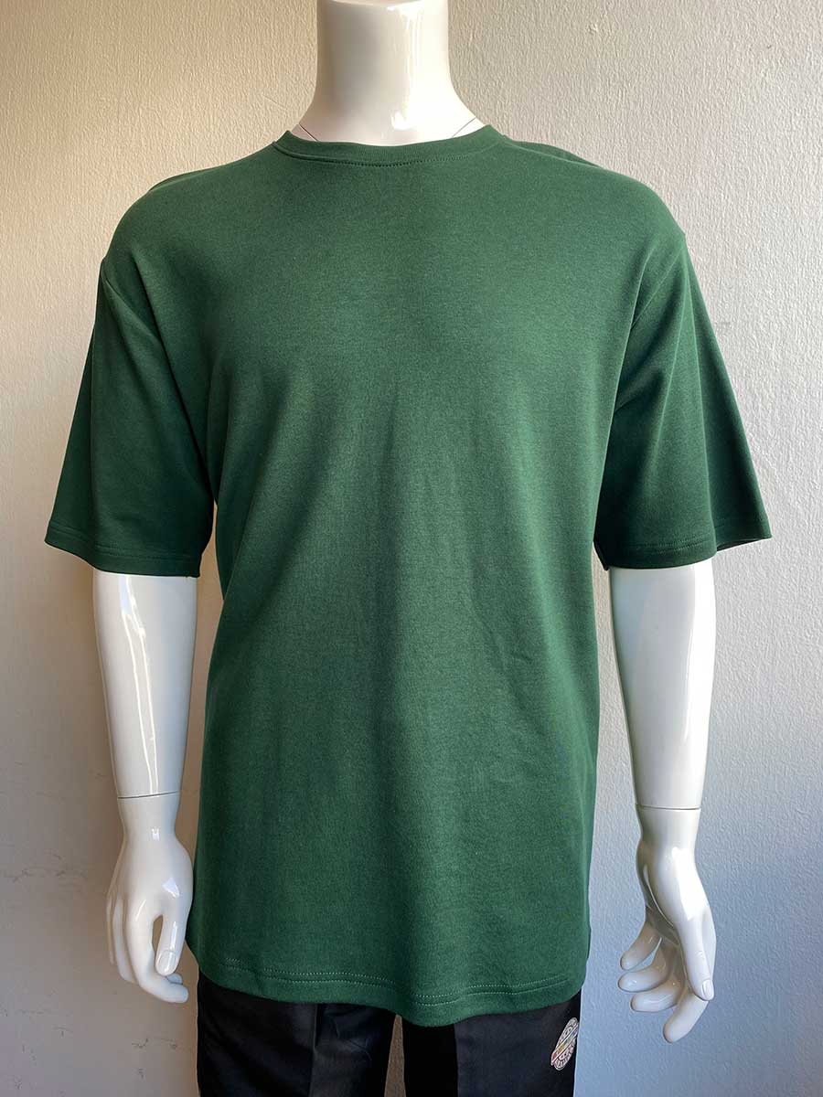 le’fonse® regular round neck rc06 05 dark green