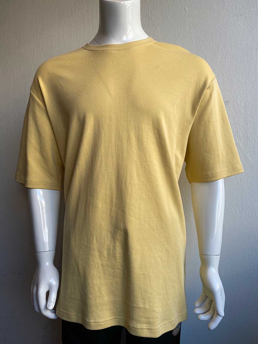 le’fonse® regular round neck rc06 08 light yellow