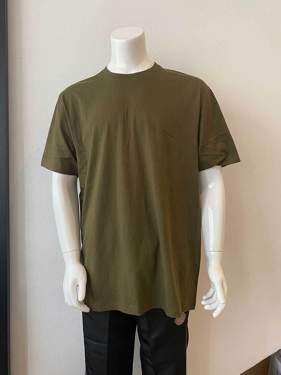 le’fonse® tubular round neck rc01 22 army green