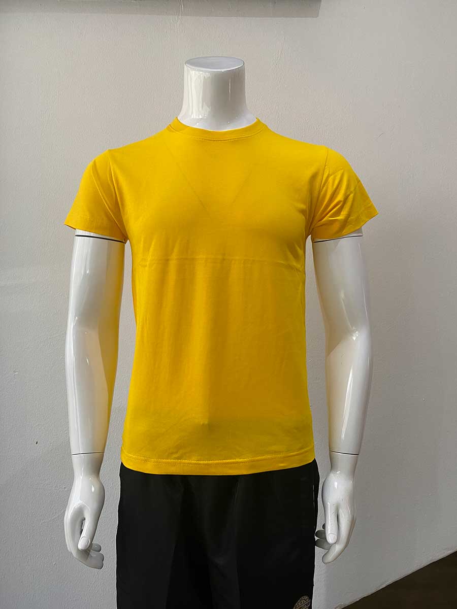 le’fonse® tubular round neck rc03 10 yellow