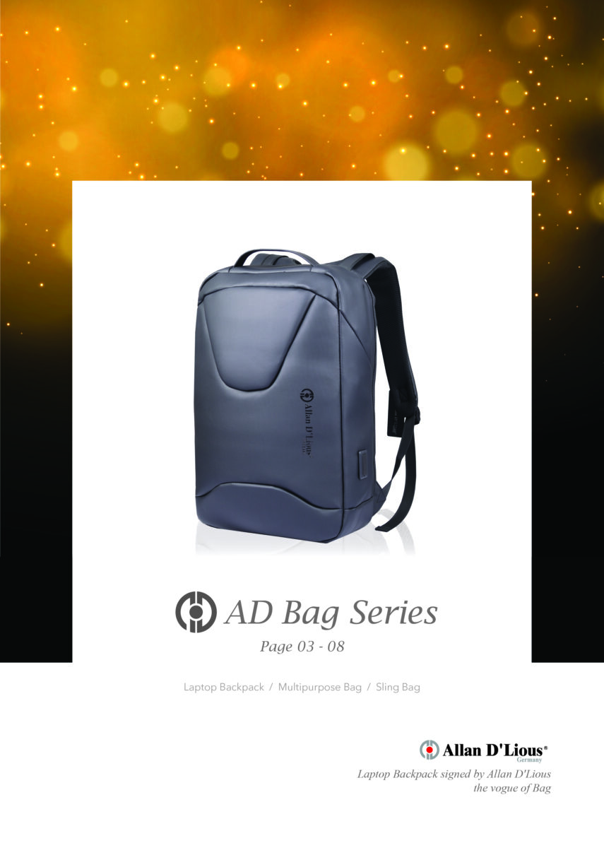 Allan D'Lious Laptop Bagpack