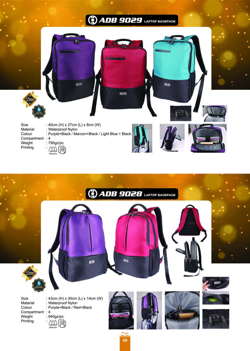 Allan D'Lious Laptop Bagpack 5