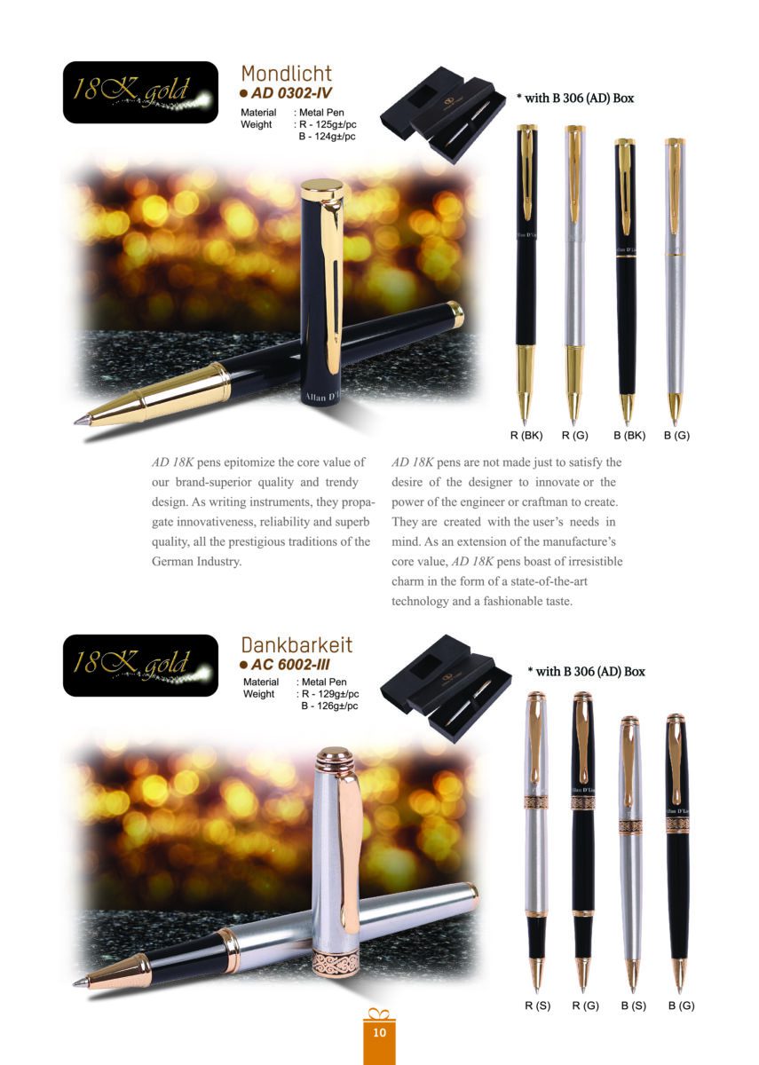 Allan D'Lious Exclusive Pens 1