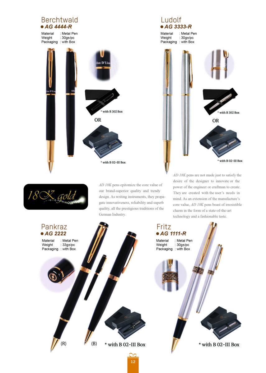 Allan D'Lious Exclusive Pens 3