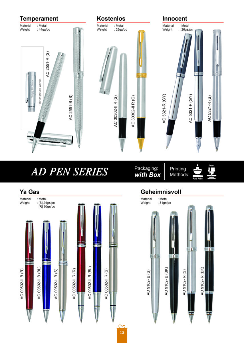 Allan D'Lious Exclusive Pens 4