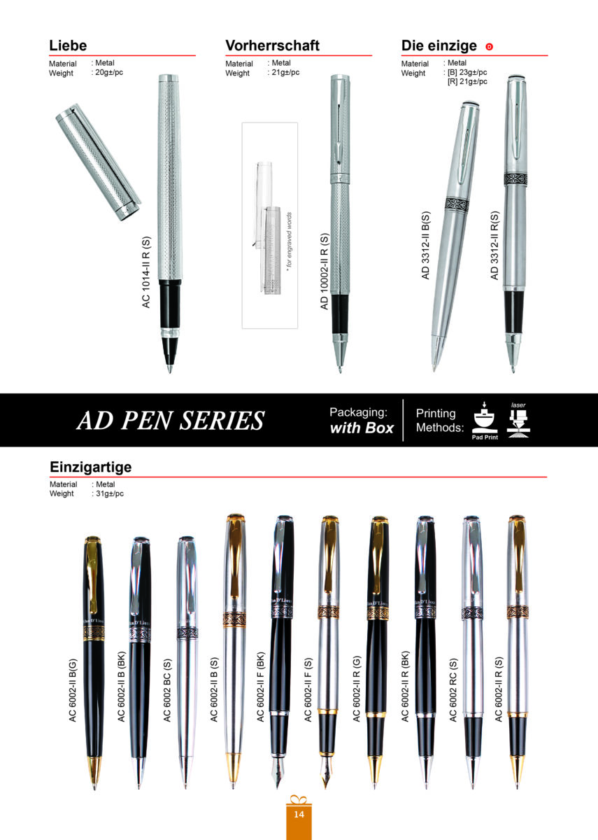 Allan D'Lious Exclusive Pens 5
