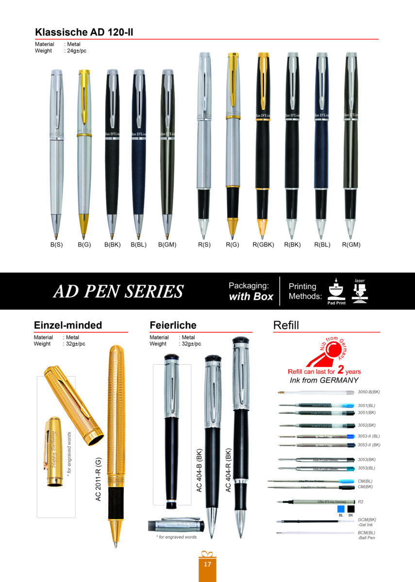 Allan D'Lious Exclusive Pens 8