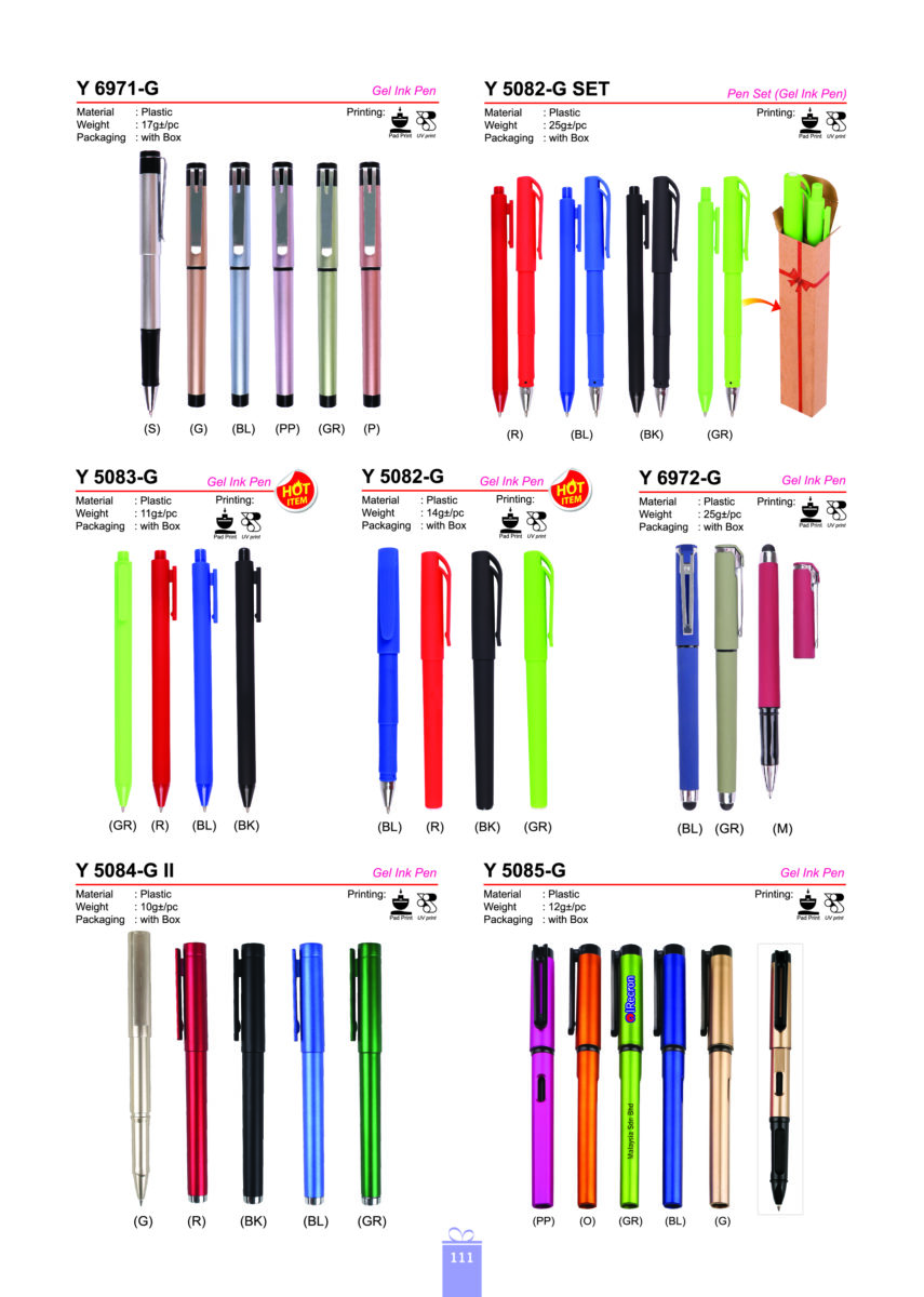 Writing Instruments 4