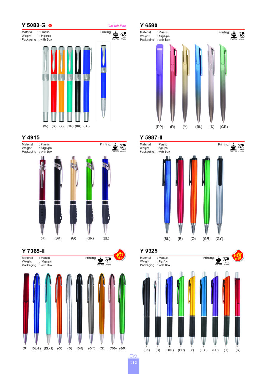 Writing Instruments 5