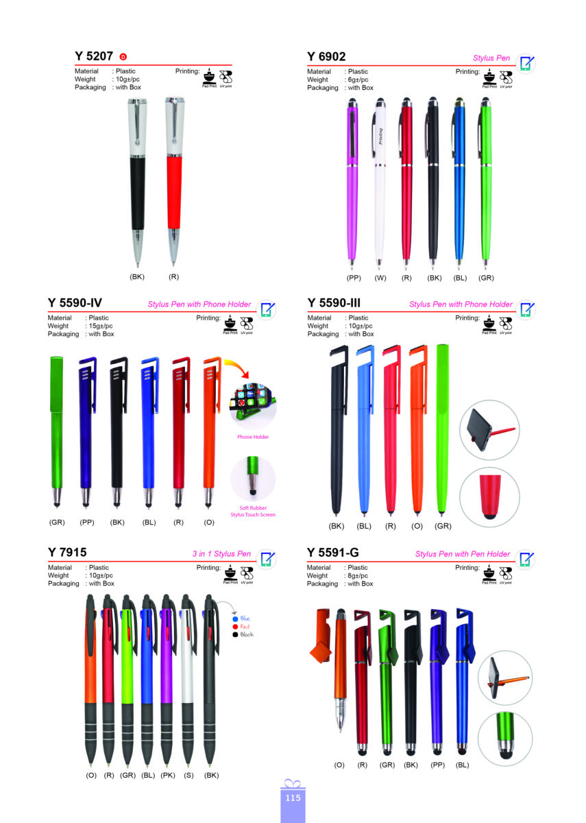 Writing Instruments 8