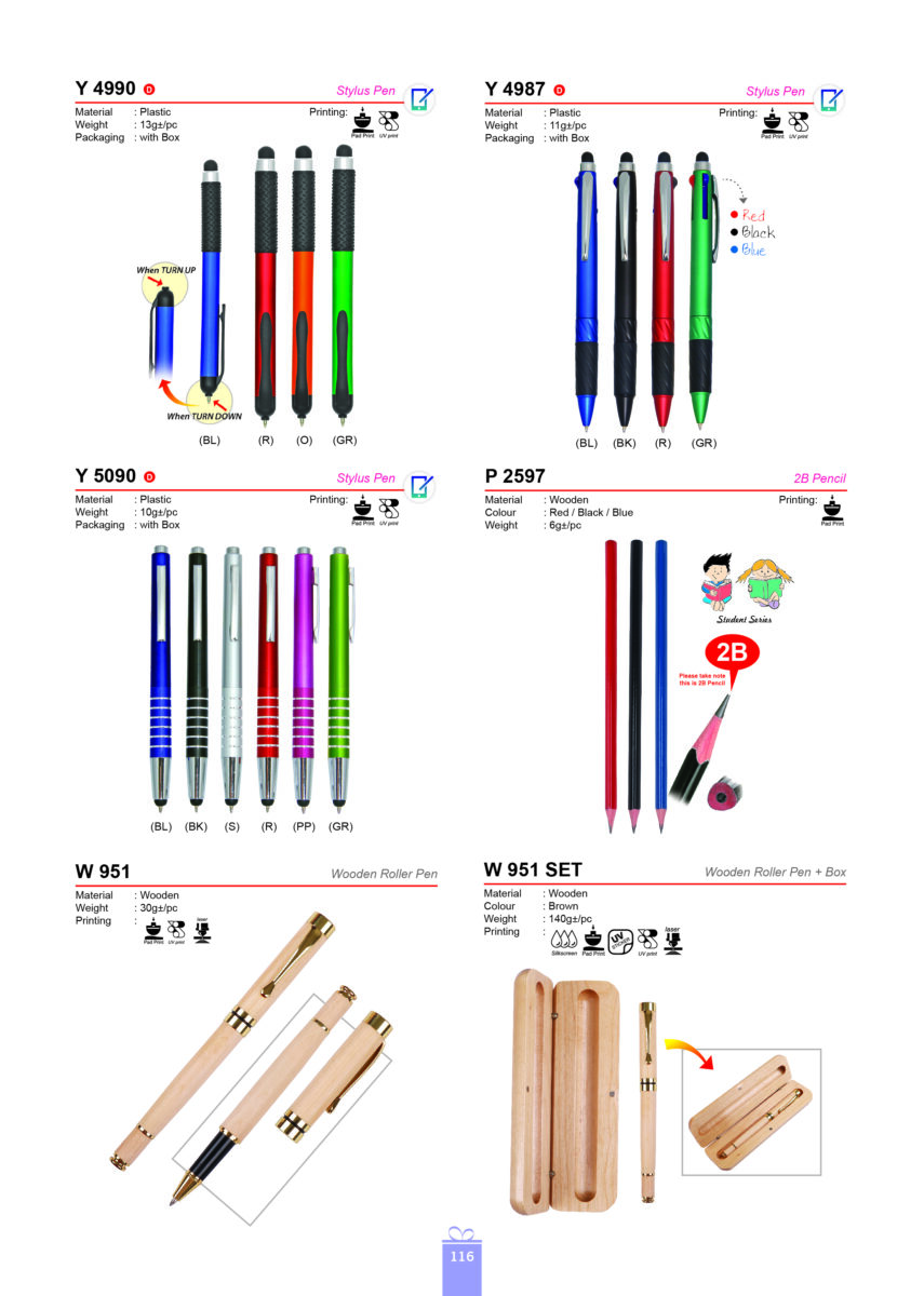 Writing Instruments 9
