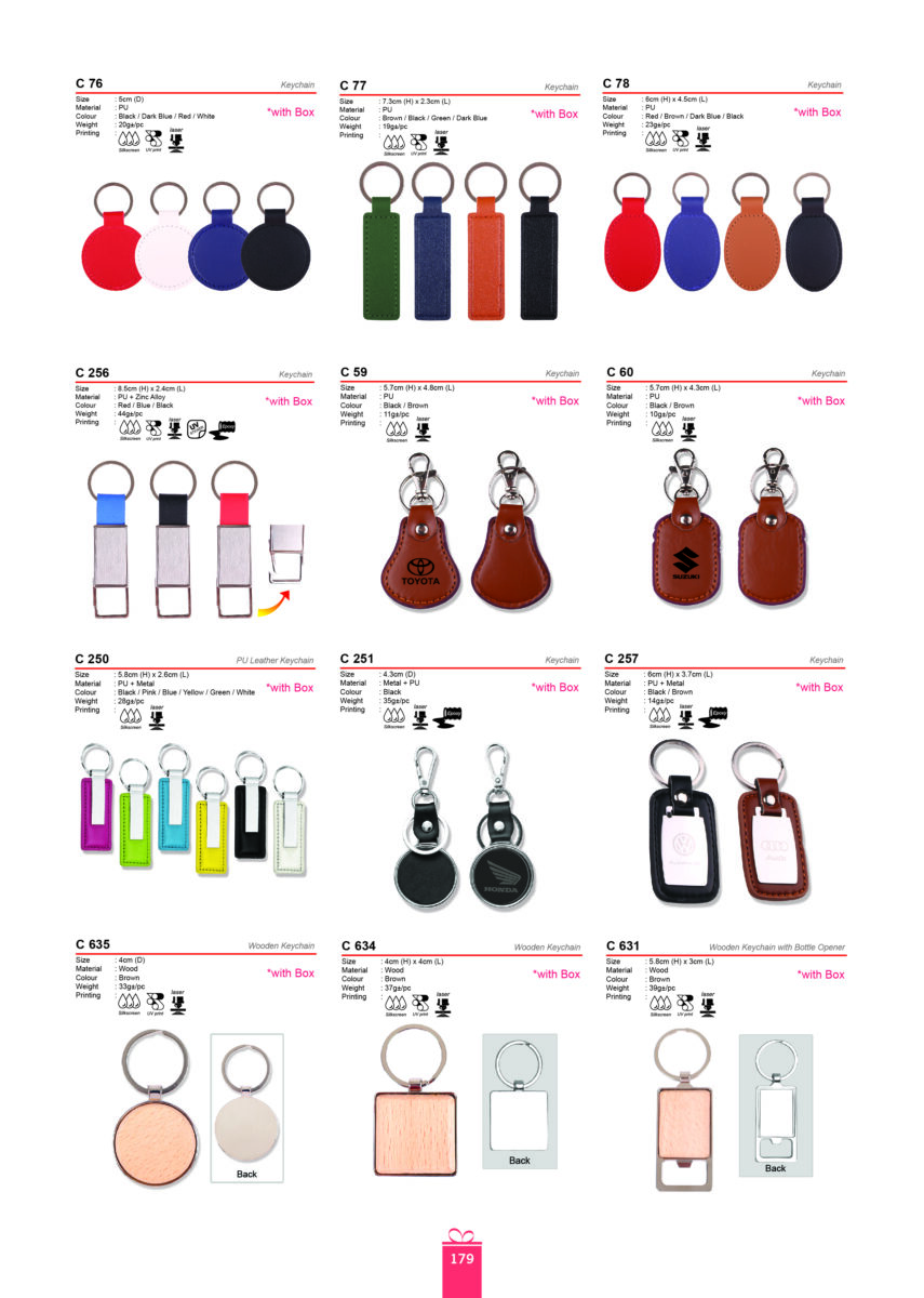 Name card holder & Living Wares & Keychain & Electronic & Clock 8