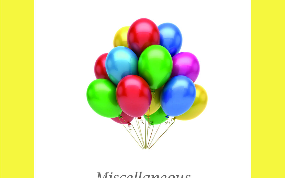 Miscellaneous