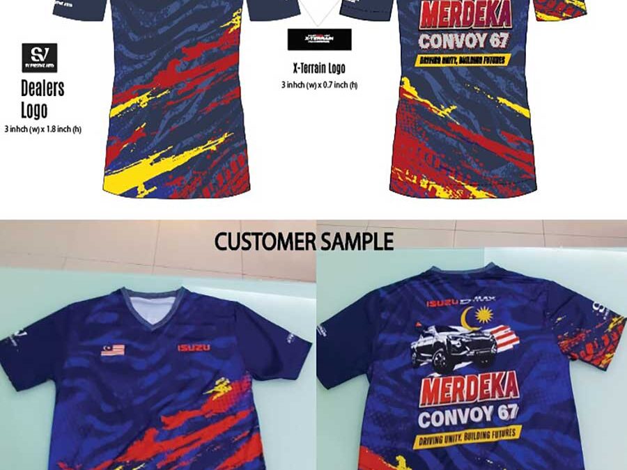 Custom Made T-shirt  |  Sublimation