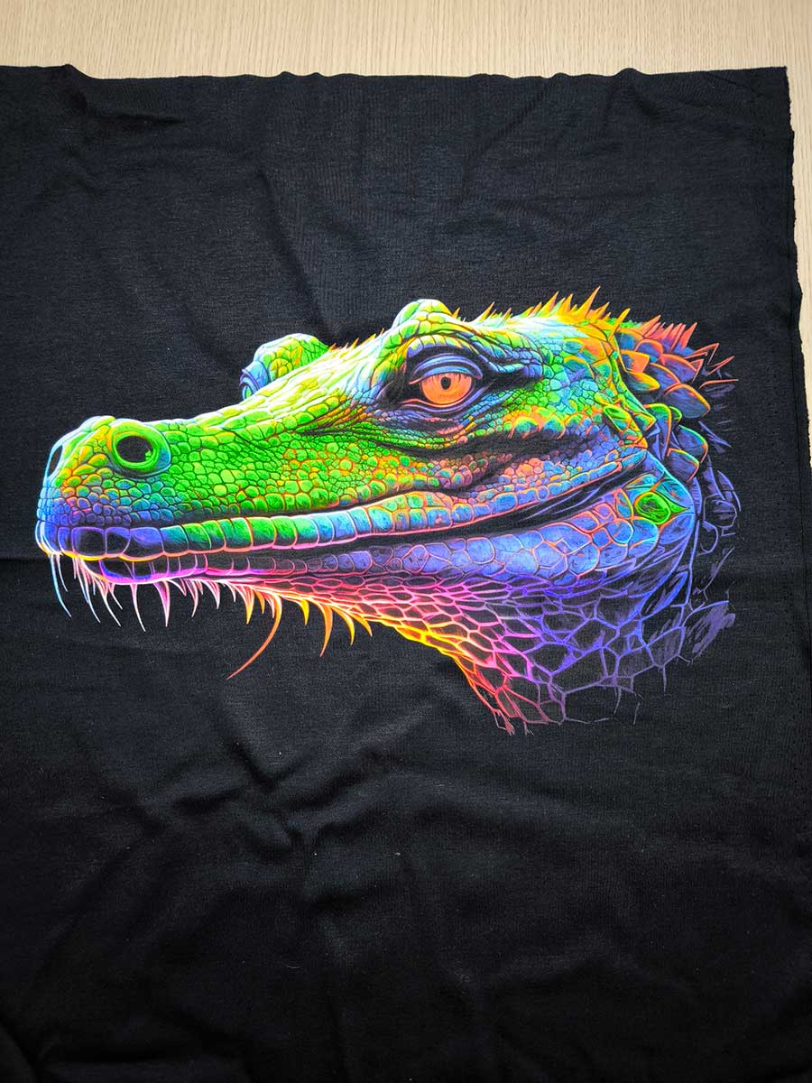 prosperitee dtg printing neon color lizard2