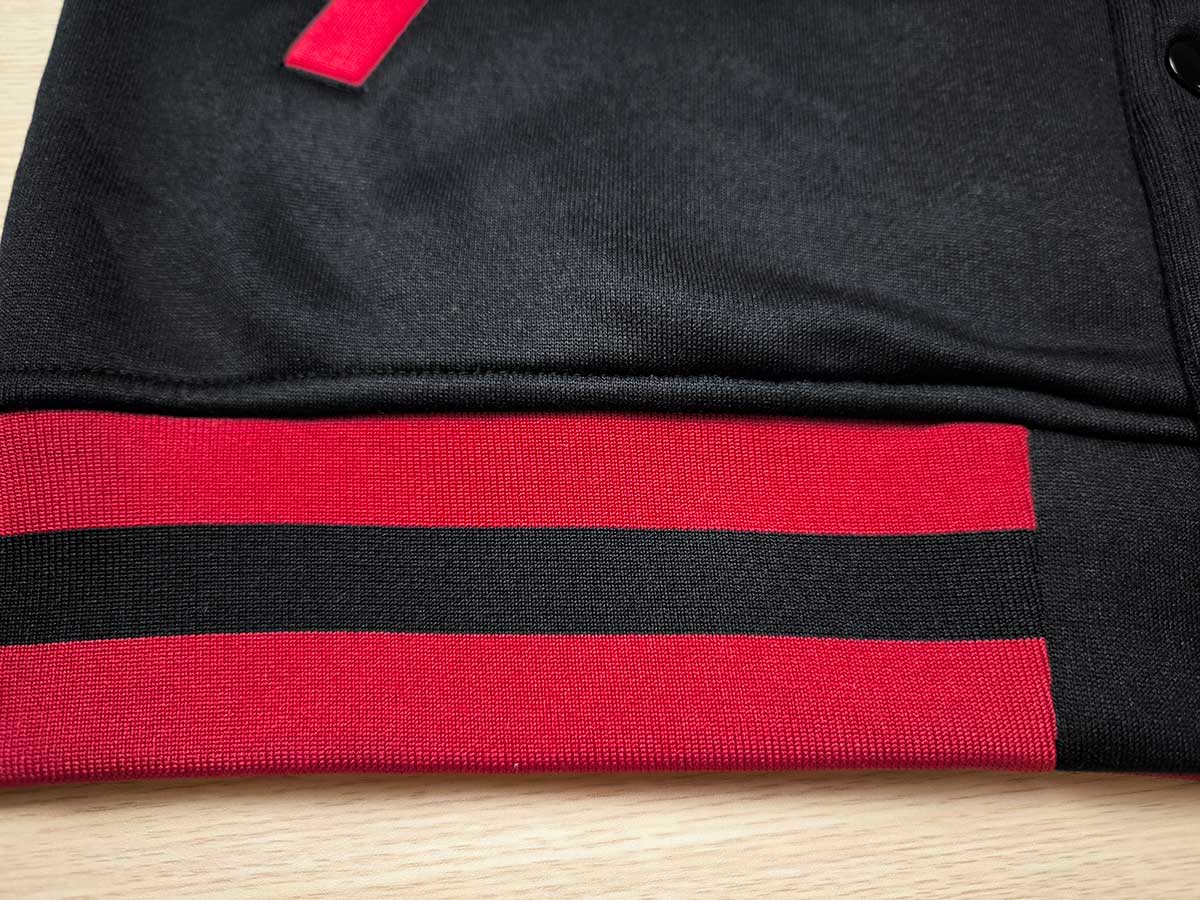 prosperitee custom made varsity jacket black color bottom