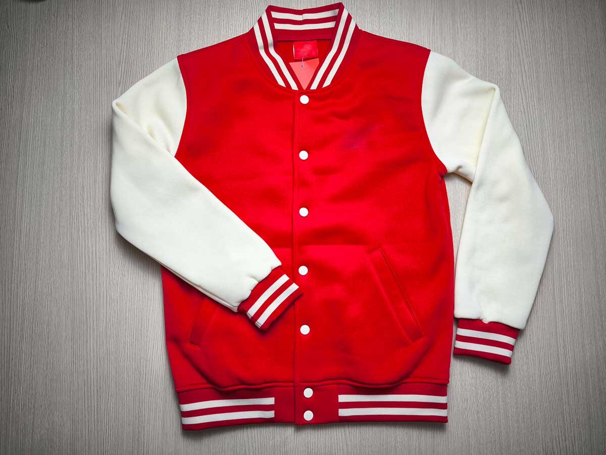 prosperitee custom made varsity jacket red color 2