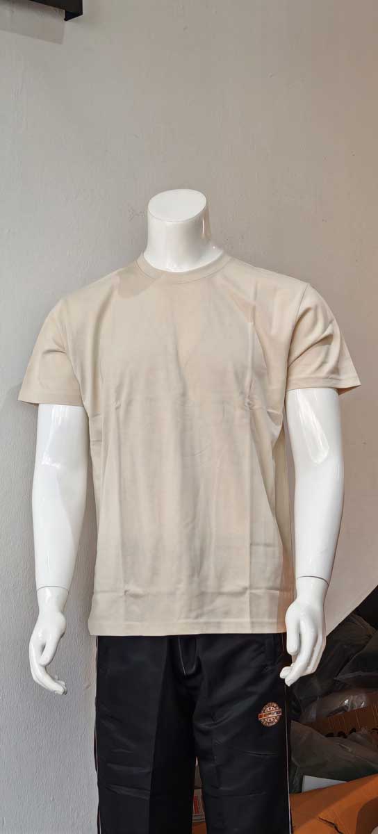 le’fonse® round neck siro combed cotton rc11 51 gardenia