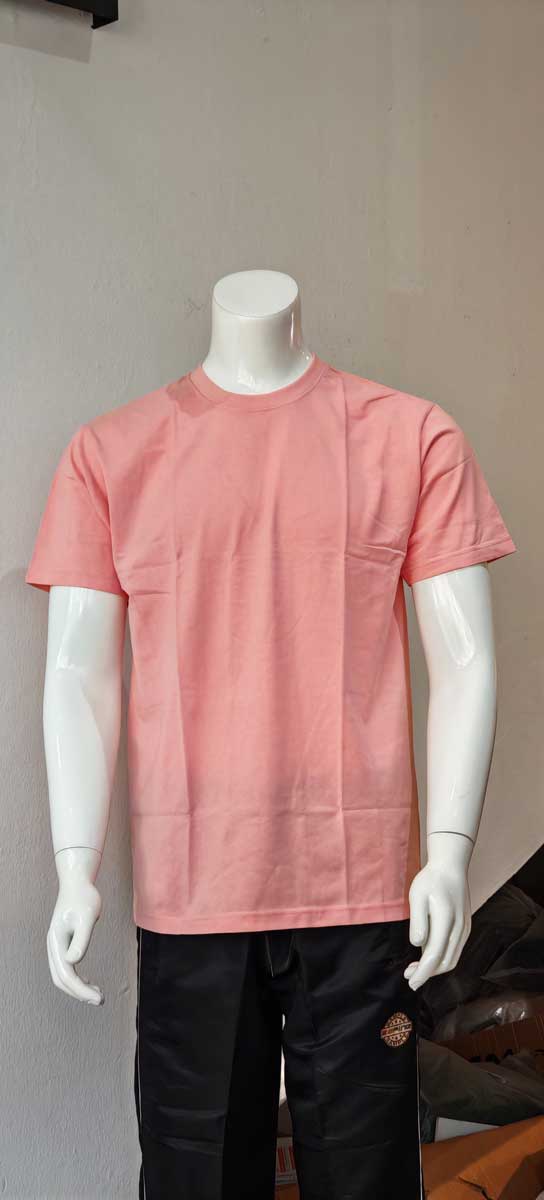 le’fonse® round neck siro combed cotton rc11 60 dusty pink