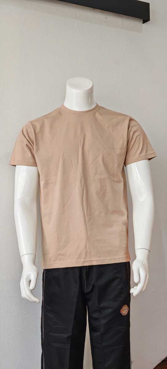 le’fonse® round neck siro combed cotton rc11 64 cobblestone