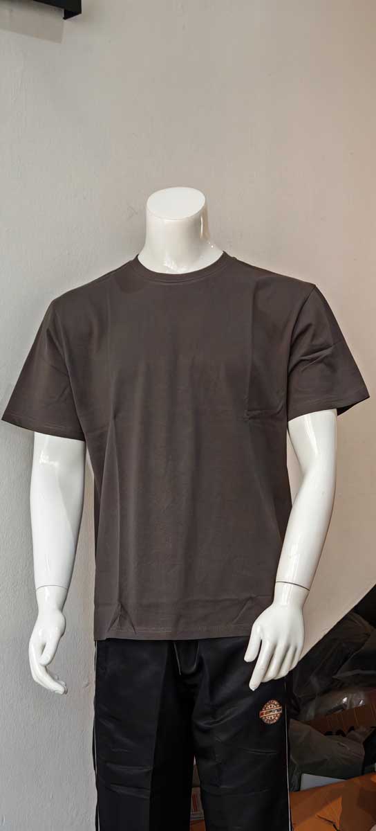le’fonse® round neck siro combed cotton relaxed fit rc12 35 charcoal