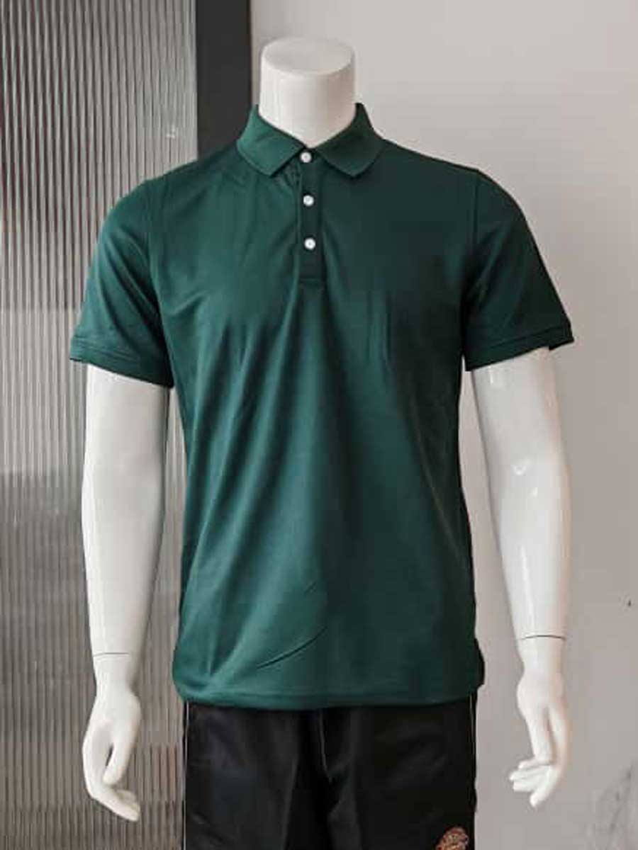 le’fonse® luxeblend hybrid polo mh01 05 dark green
